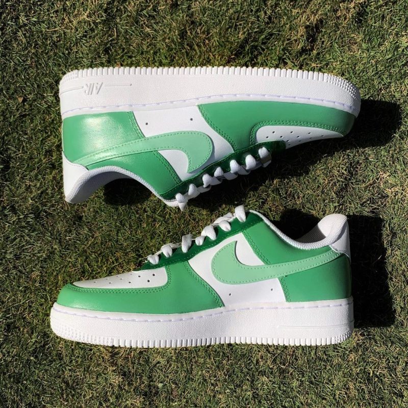 Green Air Force 1 Custom