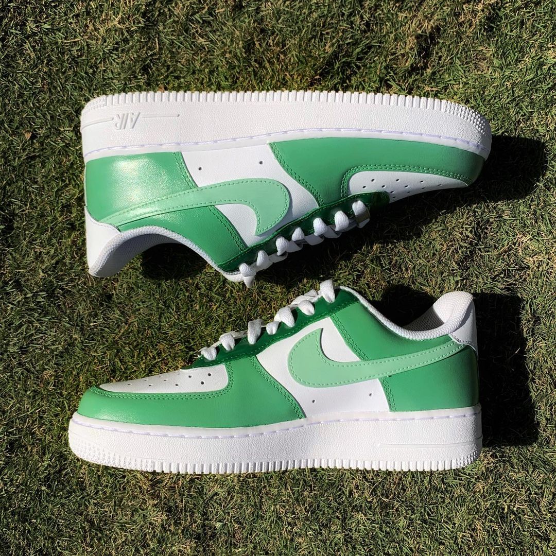 Green Air Force 1 Custom