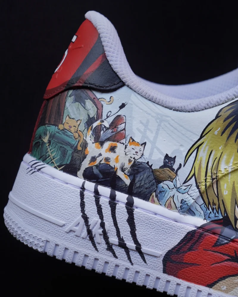 Haikyuu - Battle of the Garbage Dump Air Force 1 Custom - Image 6