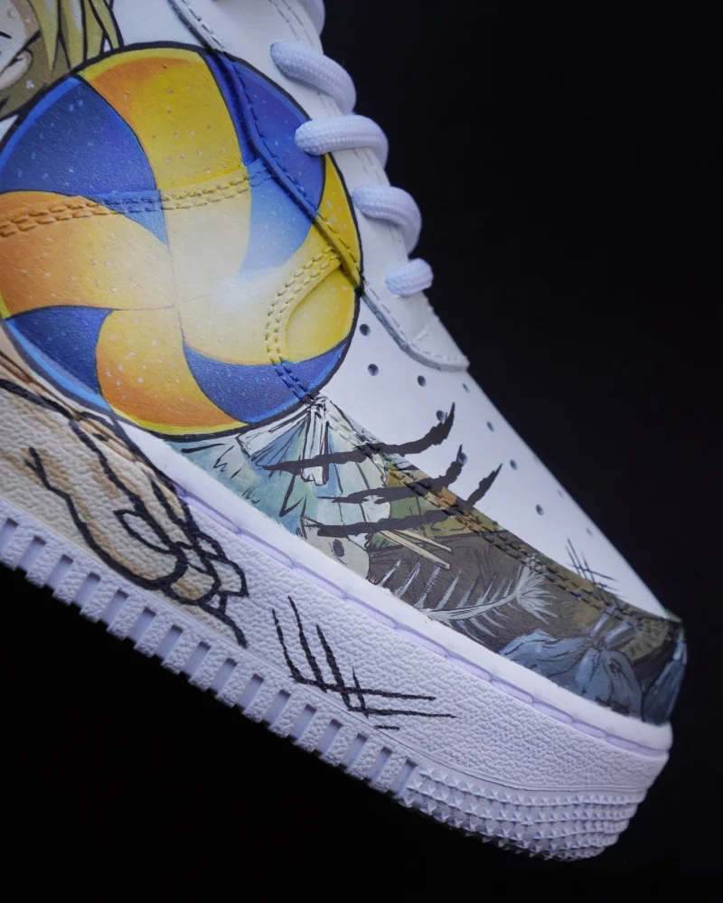 Haikyuu - Battle of the Garbage Dump Air Force 1 Custom - Image 8