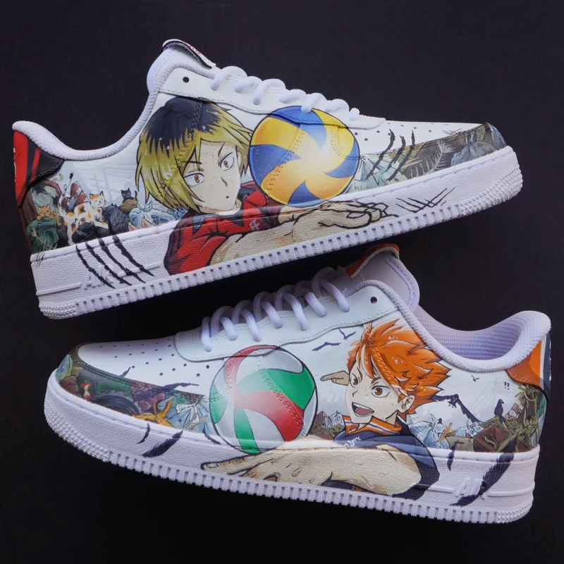 Haikyuu - Battle of the Garbage Dump Air Force 1 Custom