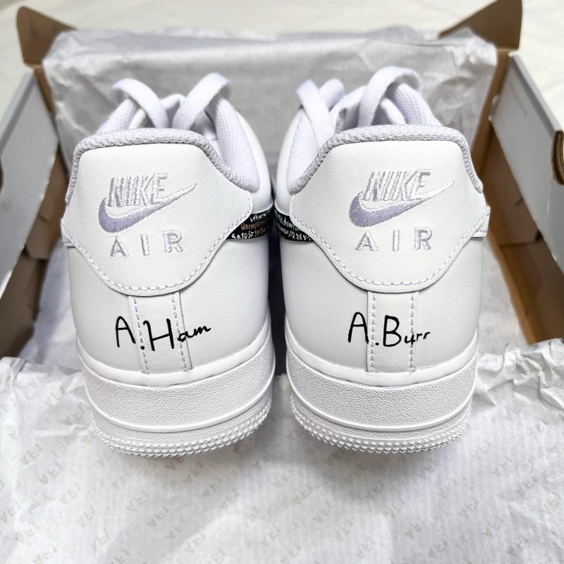 Hamilton Satisfied Air Force 1 Custom - Image 2