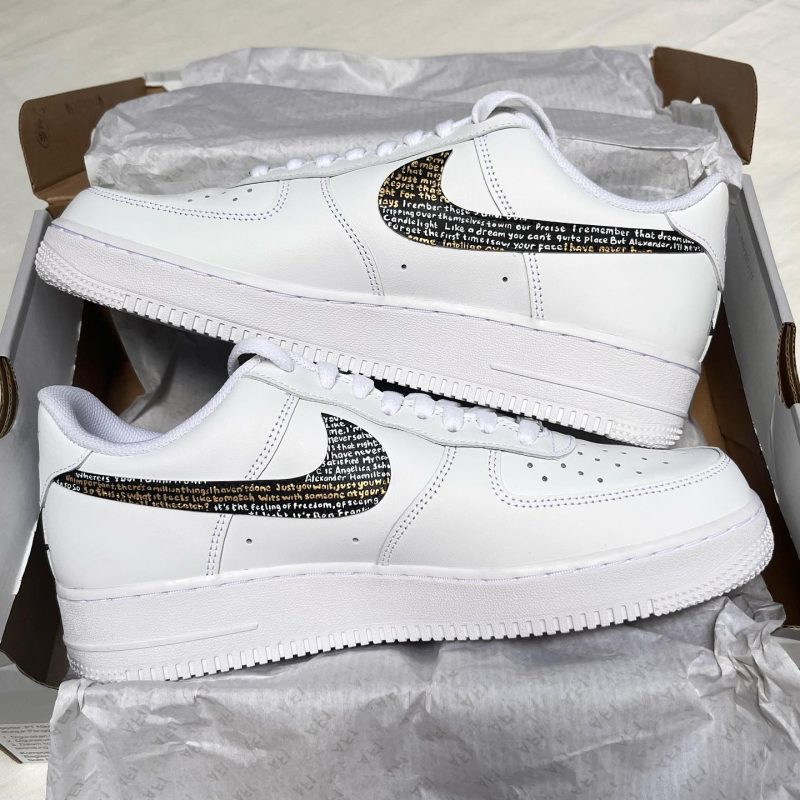 Hamilton Satisfied Air Force 1 Custom - Image 3
