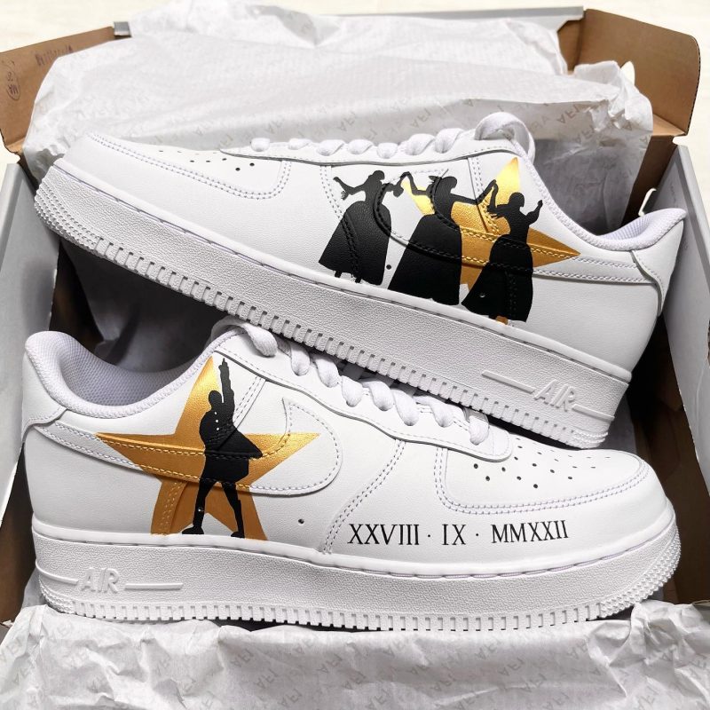 Hamilton Satisfied Air Force 1 Custom