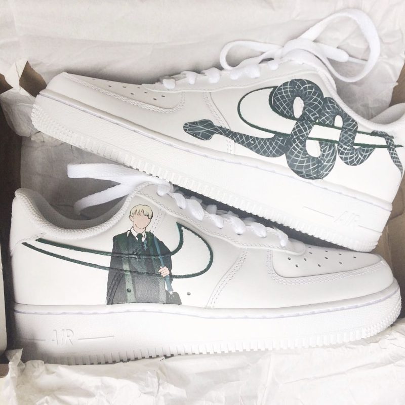 Harry Potter - Slytherin Air Force 1 Custom