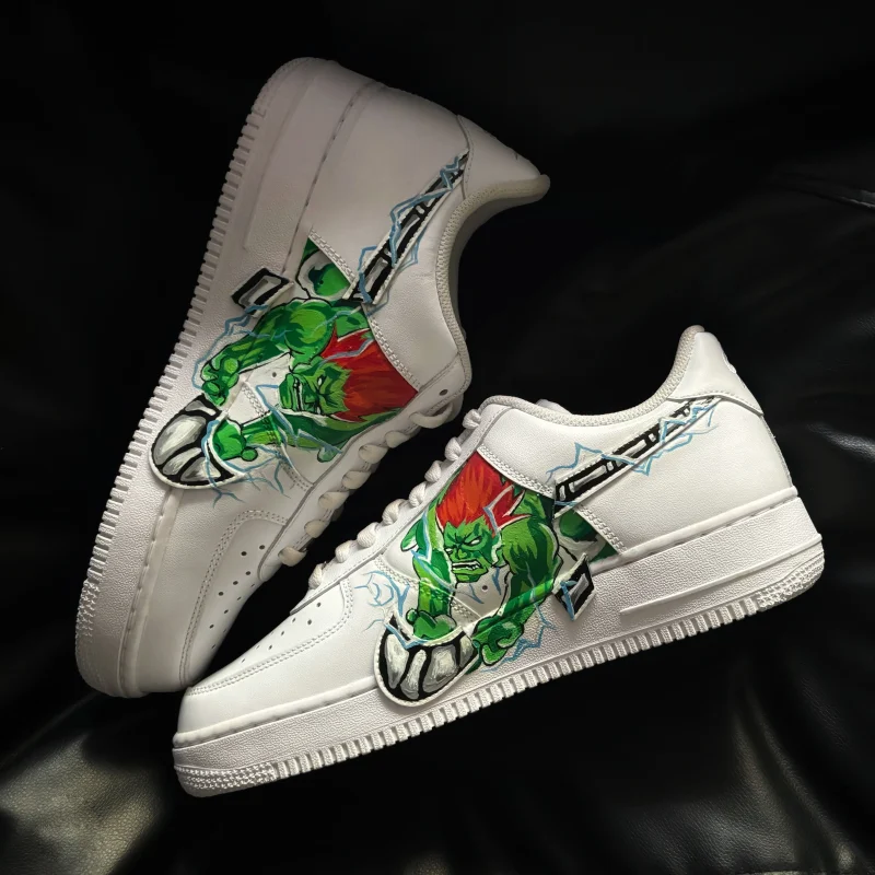 Hulk Air Force 1 Custom - Image 4