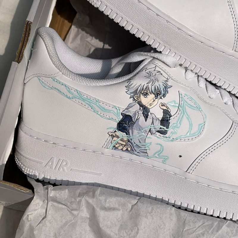 Gon x Killua Air Force 1 Custom - Hunter x Hunter - Image 2