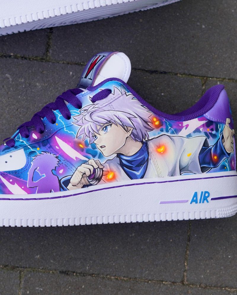 Hunter x Hunter - Gon x Killua Limited Edition Air Force 1 Custom - Image 4
