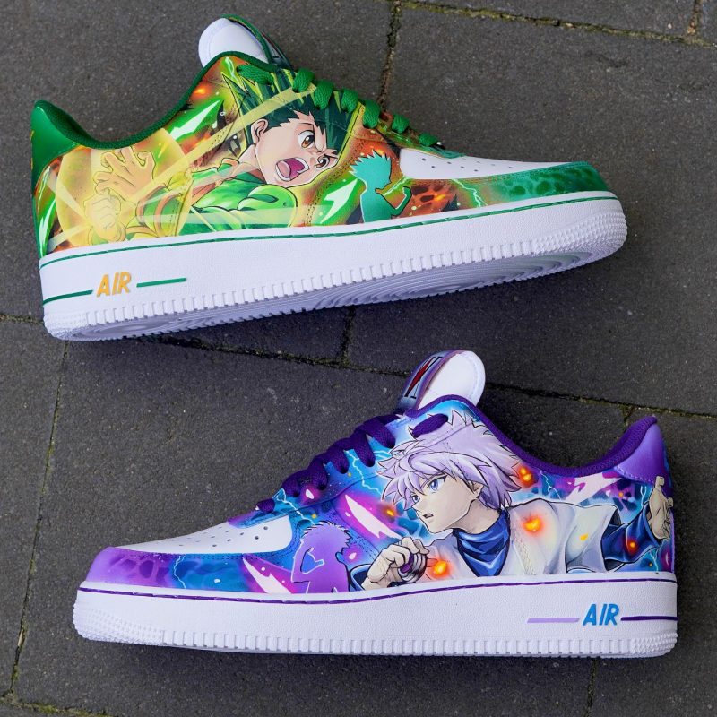 Hunter x Hunter - Gon x Killua Limited Edition Air Force 1 Custom
