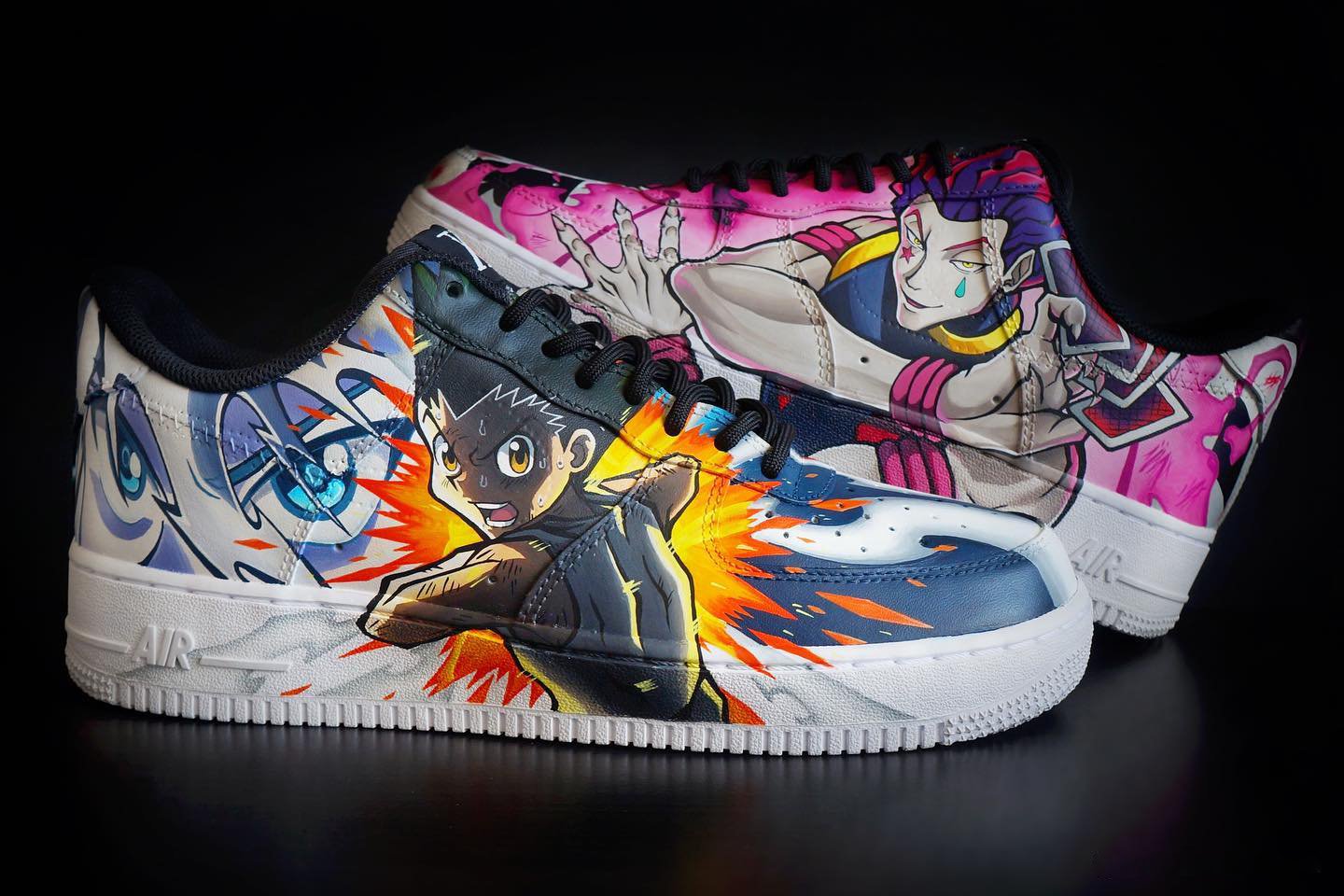 Hunter x Hunter - Gon x Killua x Hisoka Air Force 1 Custom - Image 2