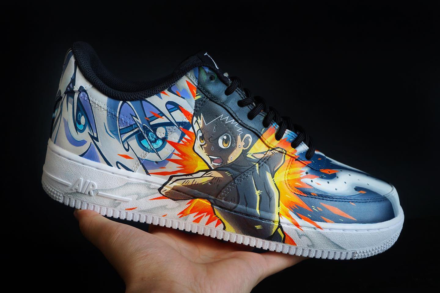 Hunter x Hunter - Gon x Killua x Hisoka Air Force 1 Custom - Image 4