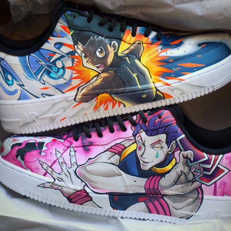 Hunter x Hunter - Gon x Killua x Hisoka Air Force 1 Custom