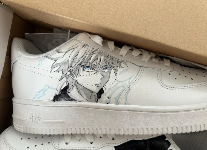 Hunter x Hunter - Killua x Gon Air Force 1 Custom - Image 3