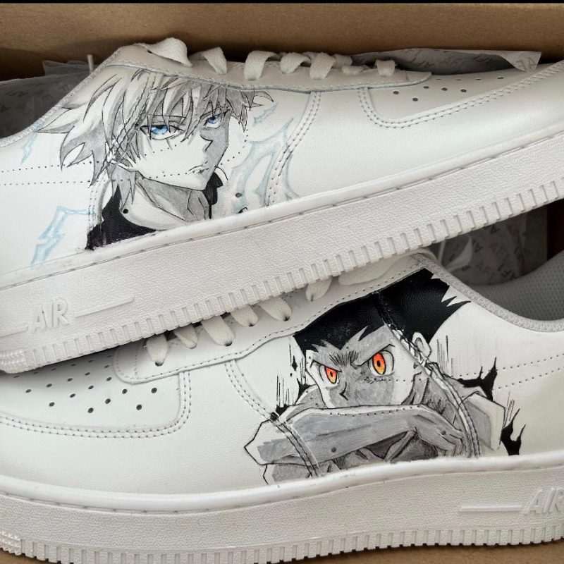 Hunter x Hunter - Killua x Gon Air Force 1 Custom