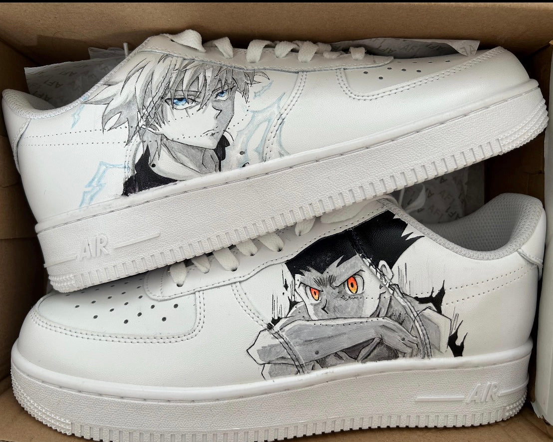 Hunter x Hunter - Killua x Gon Air Force 1 Custom