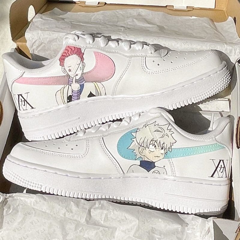Killua x Hisoka Air Force 1 Custom - Hunter x Hunter - Image 2
