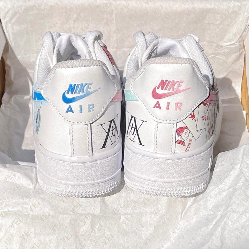 Killua x Hisoka Air Force 1 Custom - Hunter x Hunter - Image 3
