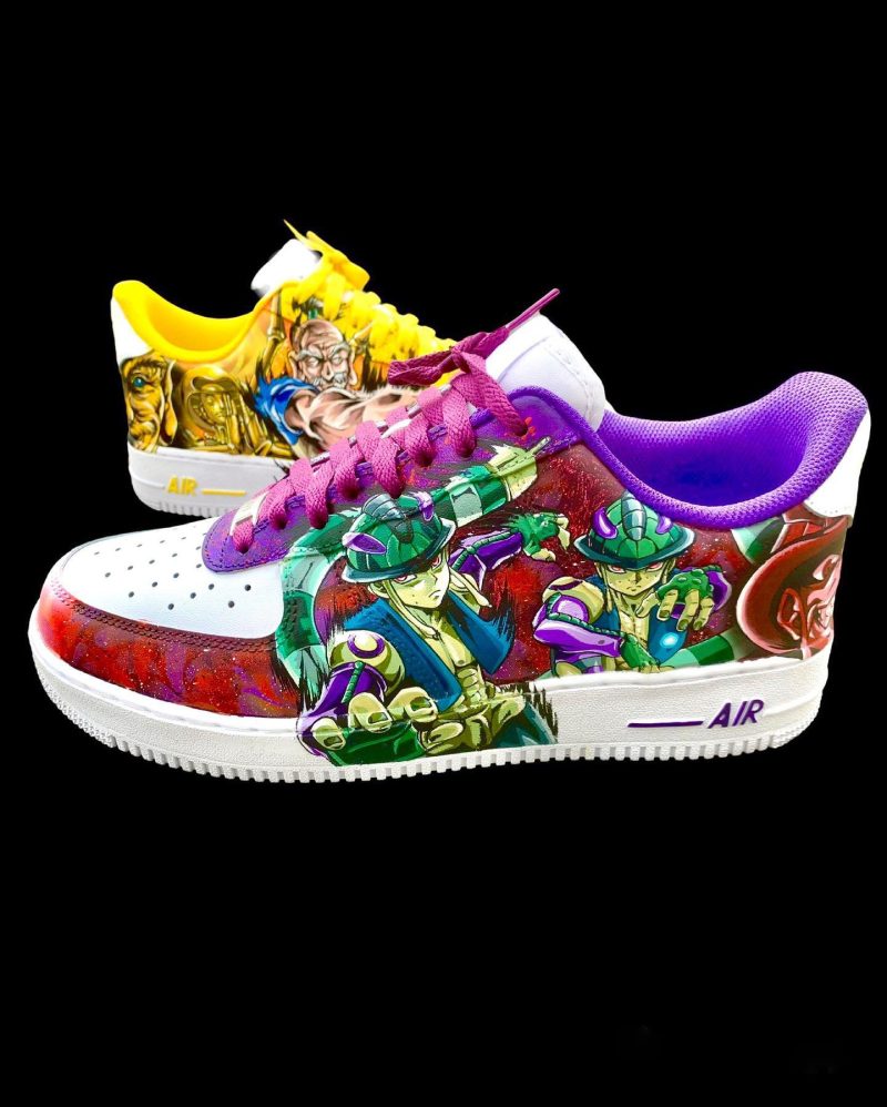 Hunter x Hunter - Meruem x Netero Air Force 1 Custom - Image 3