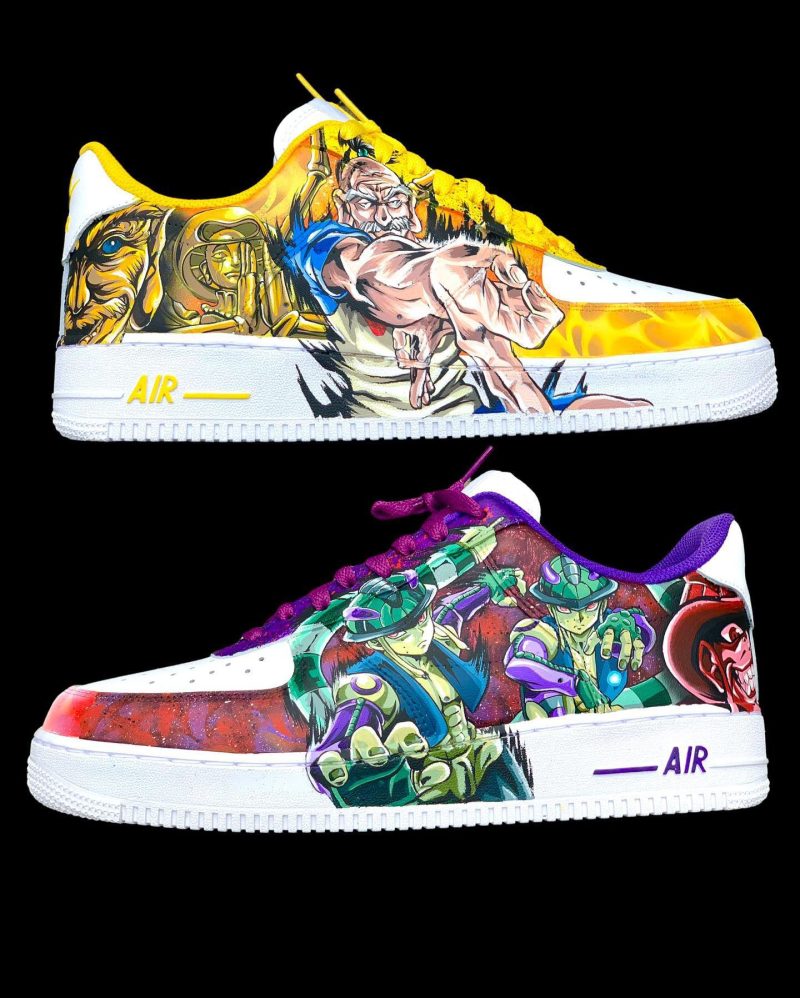 Hunter x Hunter - Meruem x Netero Air Force 1 Custom