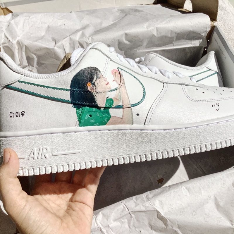 IU Autumn Morning Air Force 1 Custom - Image 2
