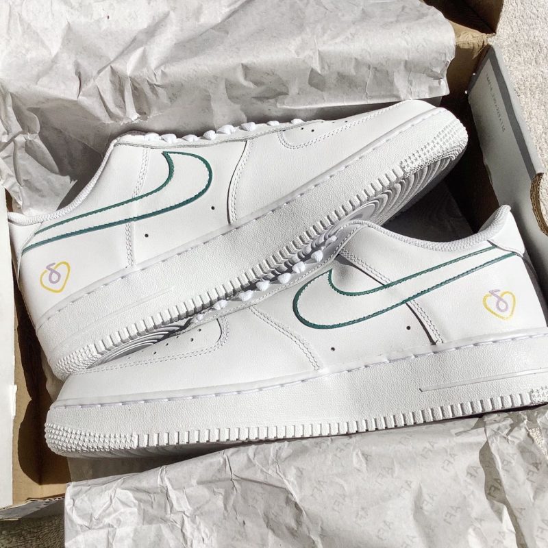 IU Autumn Morning Air Force 1 Custom - Image 4