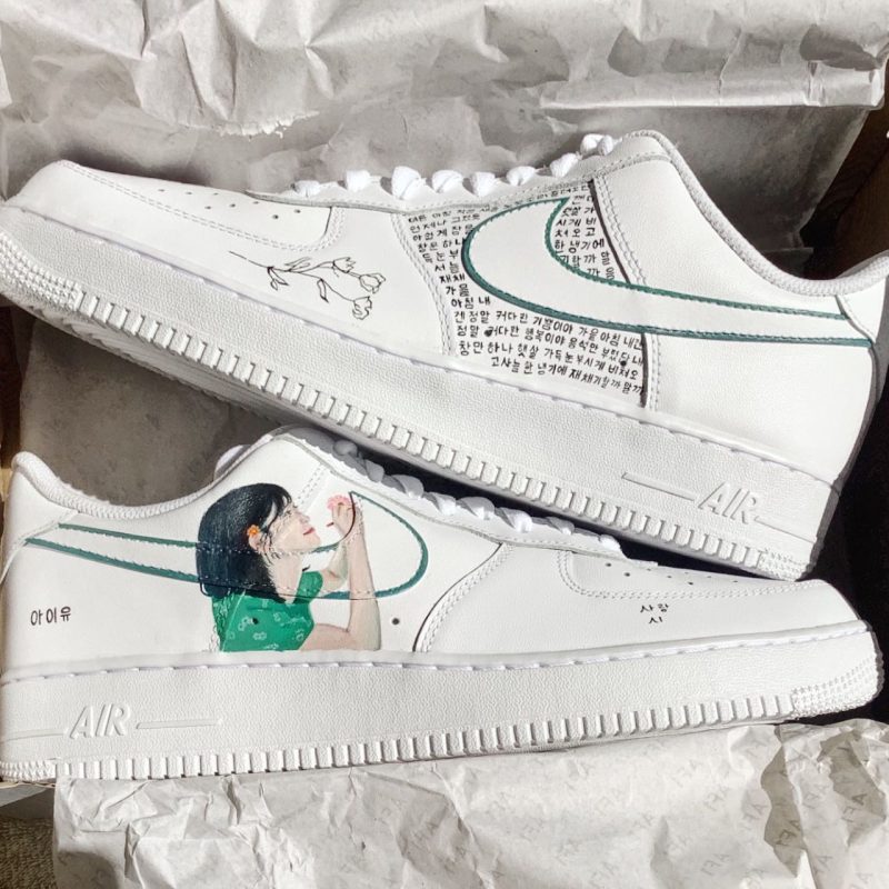 IU Autumn Morning Air Force 1 Custom