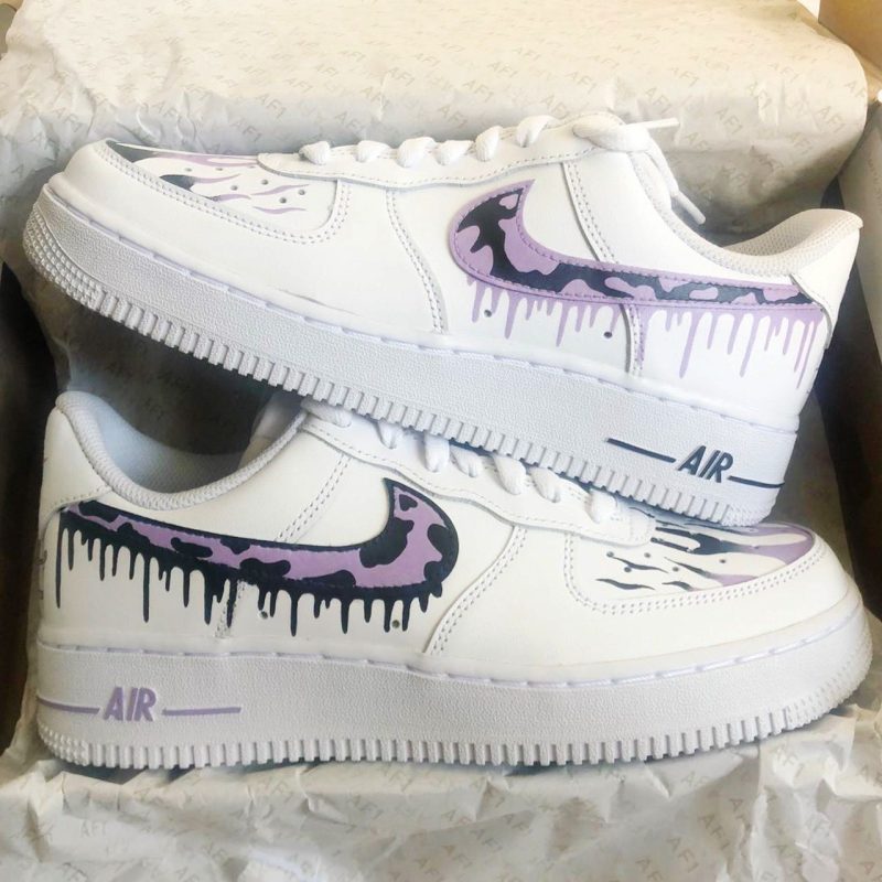 Inverse Flames Air Force 1 Custom