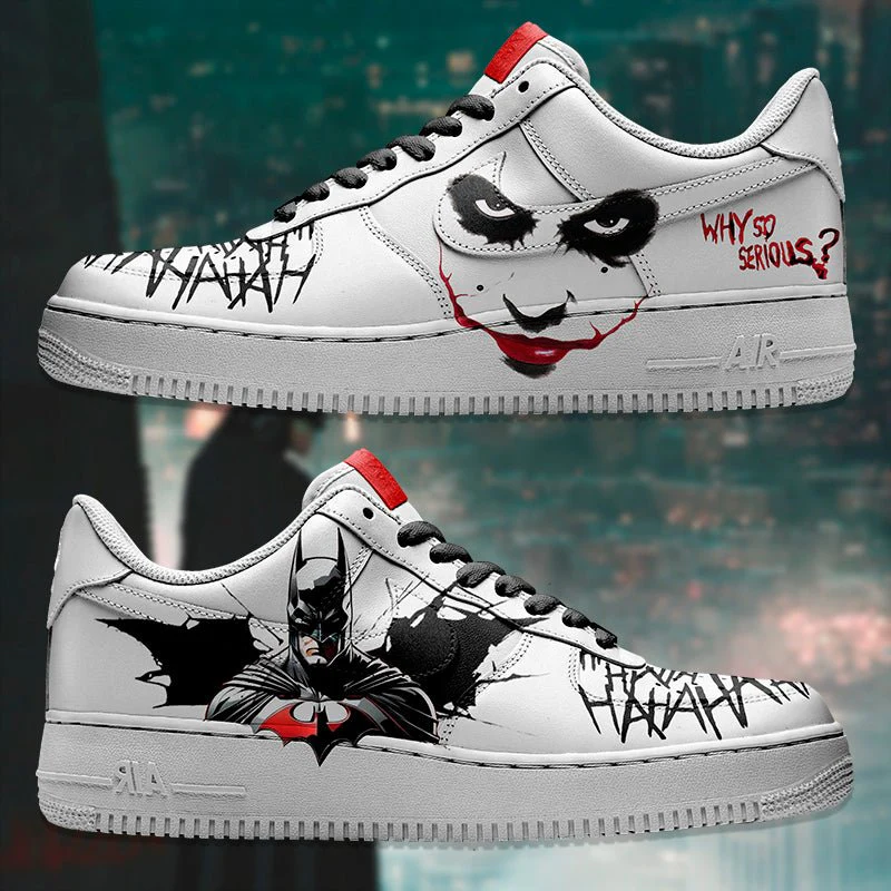 Joker & Batman Air Force 1 Custom