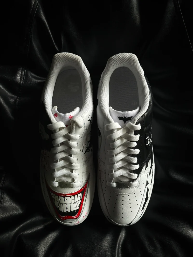 Joker x Batman Air Force 1 Custom - Image 3