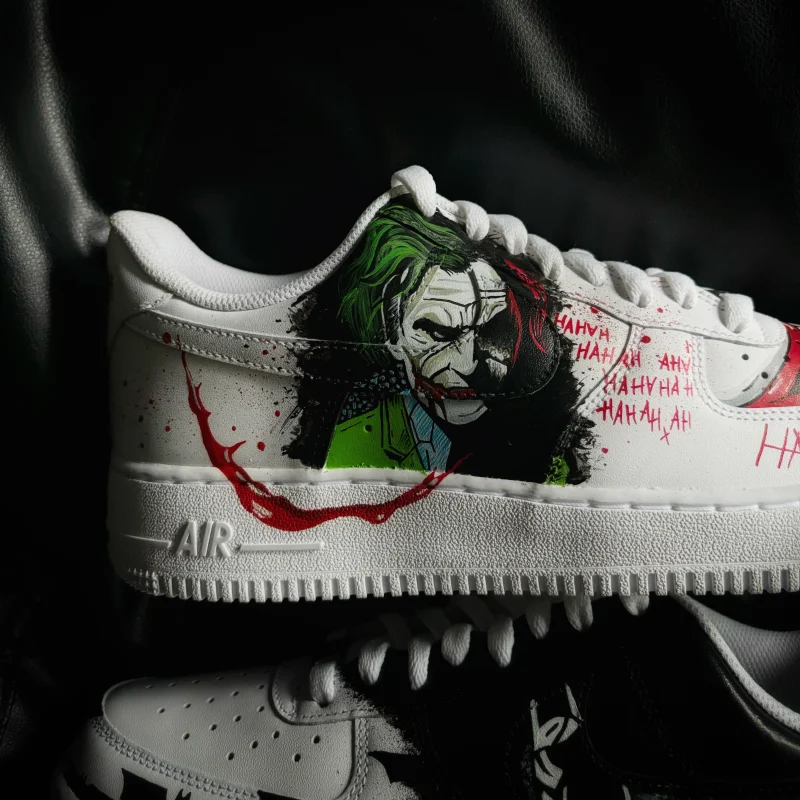 Joker x Batman Air Force 1 Custom - Image 9