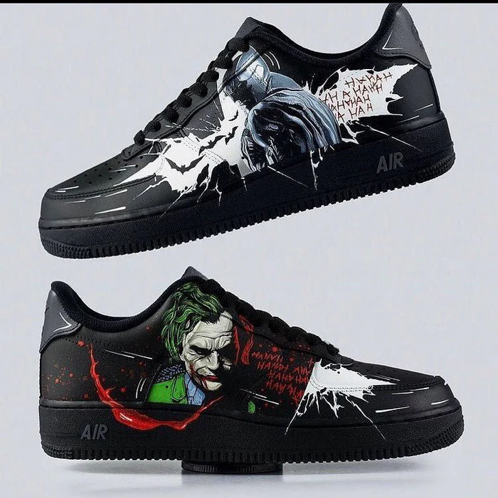 Joker x Batman Air Force 1 Custom