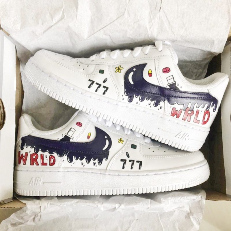 Juice Wrld Air Force 1 Custom