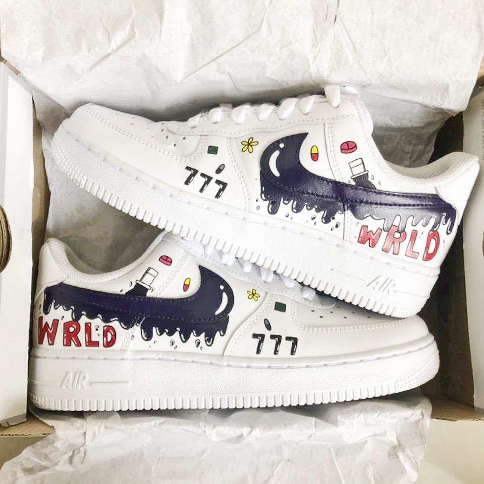 Juice Wrld Air Force 1 Custom