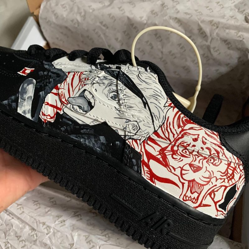 Jujutsu Kaisen - Geto & Gojo Air Force 1 Custom - Image 3