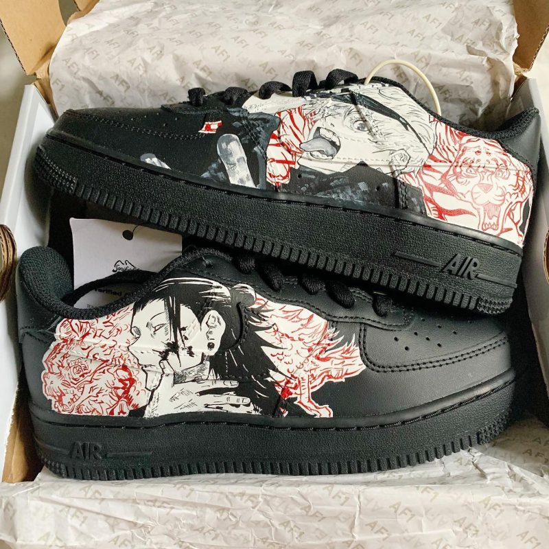 Jujutsu Kaisen - Geto & Gojo Air Force 1 Custom