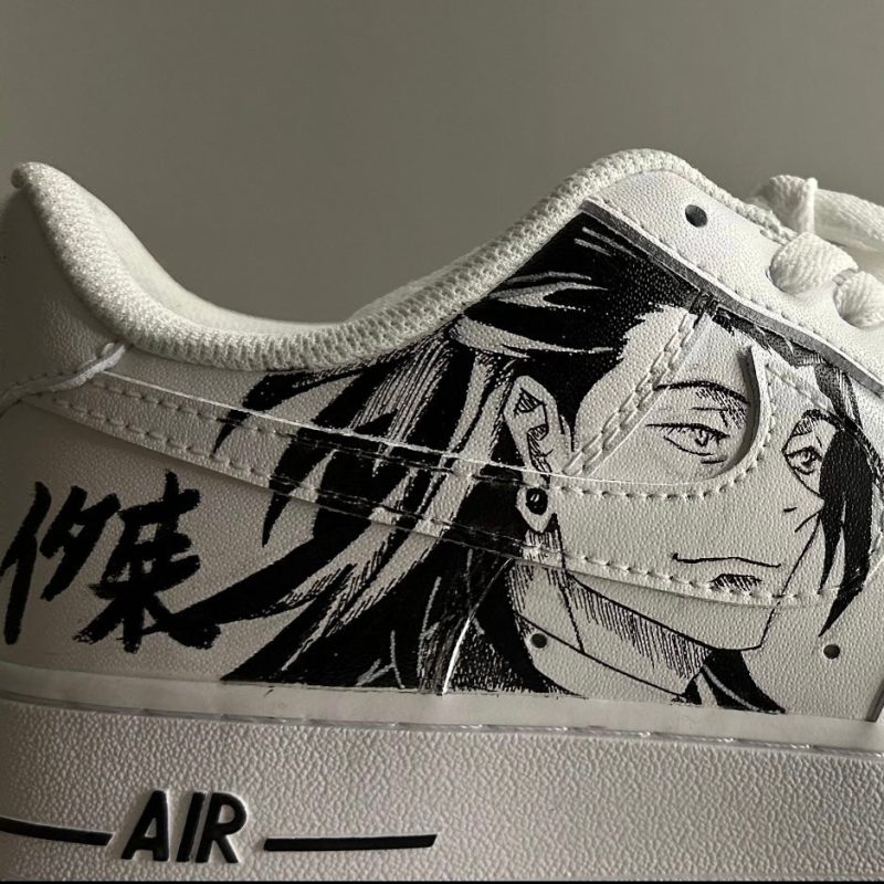 Jujutsu Kaisen - Geto x Gojo Air Force 1 Custom - Image 2
