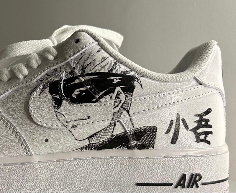 Jujutsu Kaisen - Geto x Gojo Air Force 1 Custom - Image 3