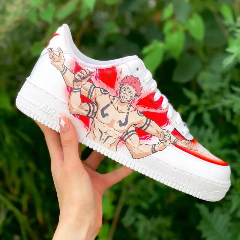 Jujutsu Kaisen - Gojo x Sukuna Air Force 1 Custom - Image 3