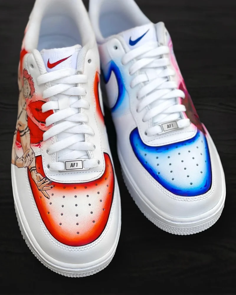 Jujutsu Kaisen - Gojo x Sukuna Air Force 1 Custom - Image 8