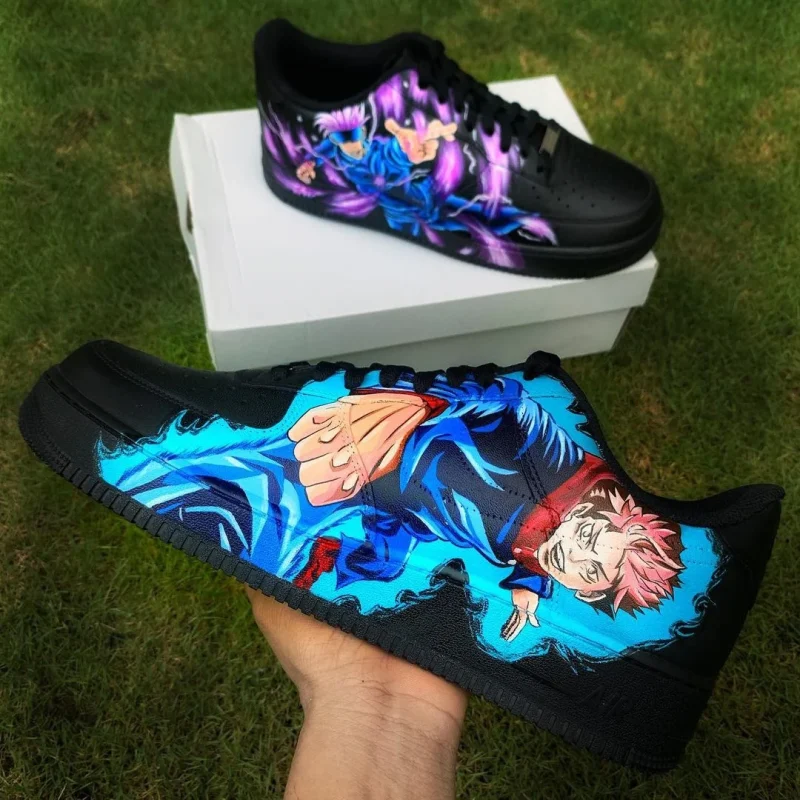 Jujutsu Kaisen - Itadori x Gojo Air Force 1 Custom - Image 3