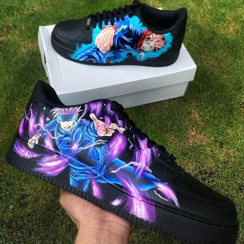 Jujutsu Kaisen - Itadori x Gojo Air Force 1 Custom - Image 4