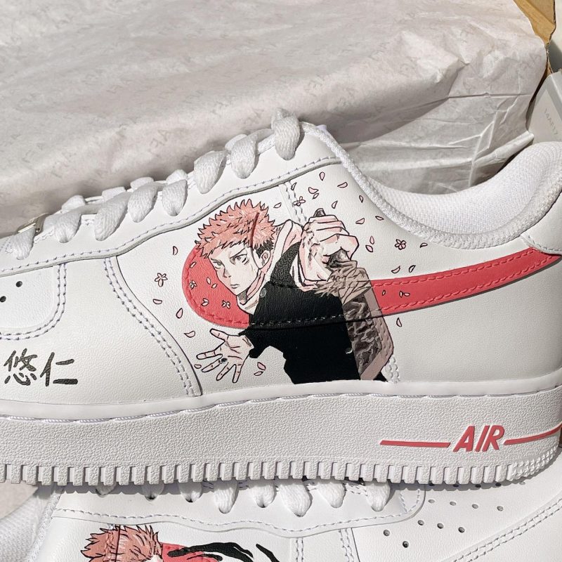Jujutsu Kaisen - Itadori x Sukuna Air Force 1 Custom - Image 3