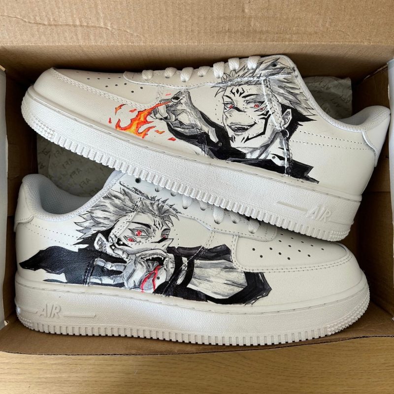 Jujutsu Kaisen - Sukuna Air Force 1 Custom