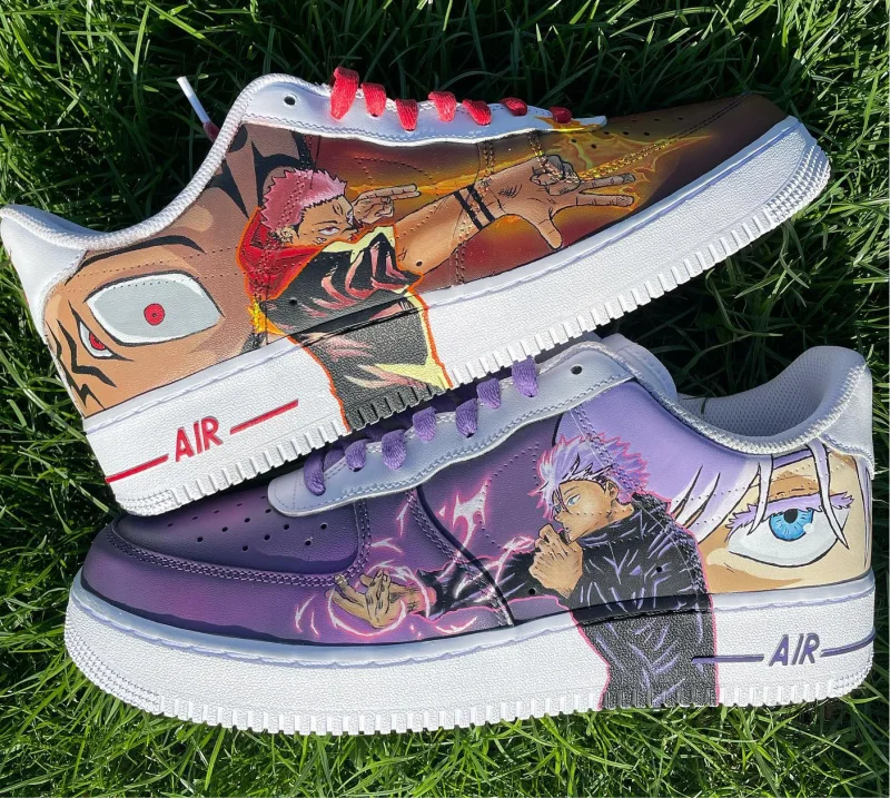 Jujutsu Kaisen - Sukuna x Gojo Air Force 1 Custom