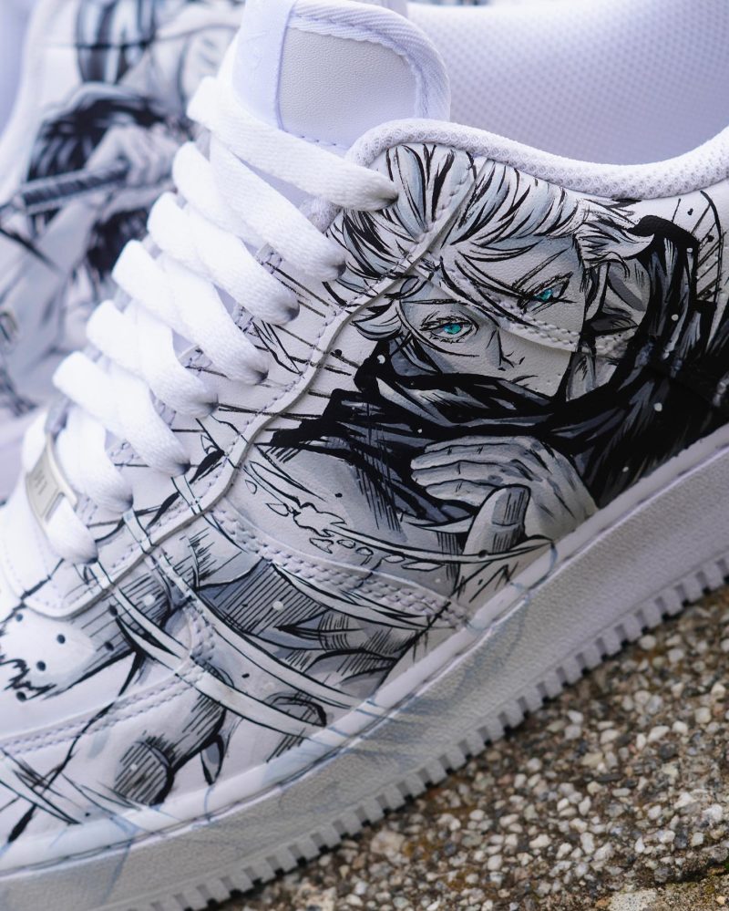 Jujutsu Kaisen - Toji x Gojo Air Force 1 Custom - Image 3