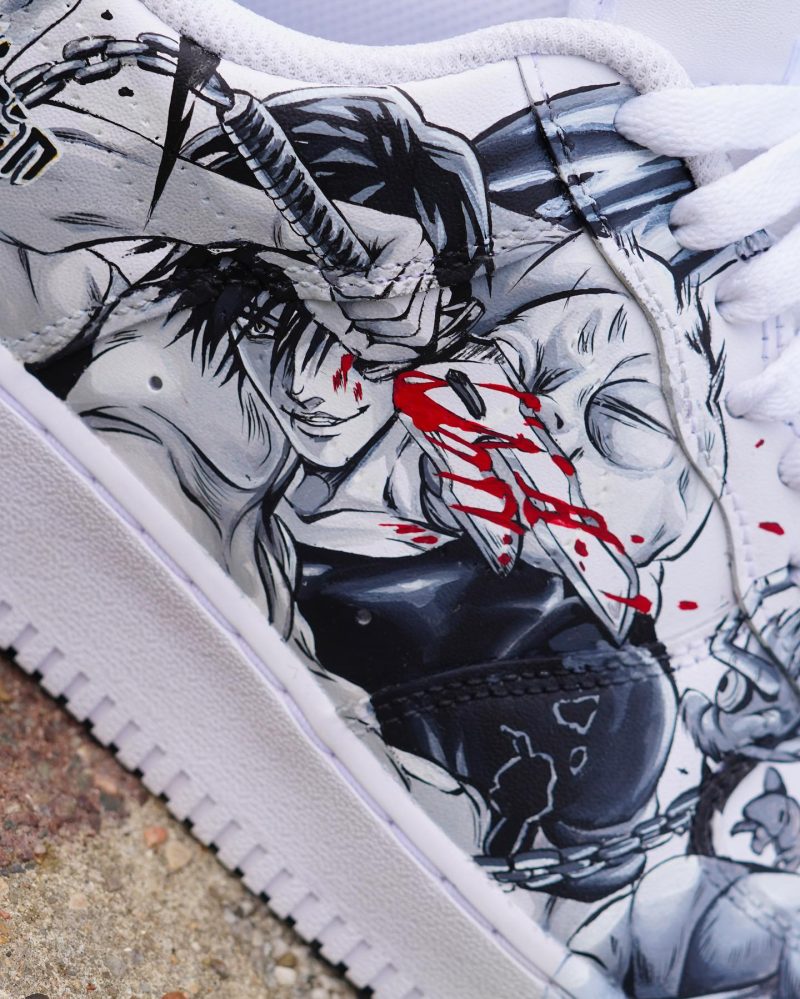 Jujutsu Kaisen - Toji x Gojo Air Force 1 Custom - Image 4