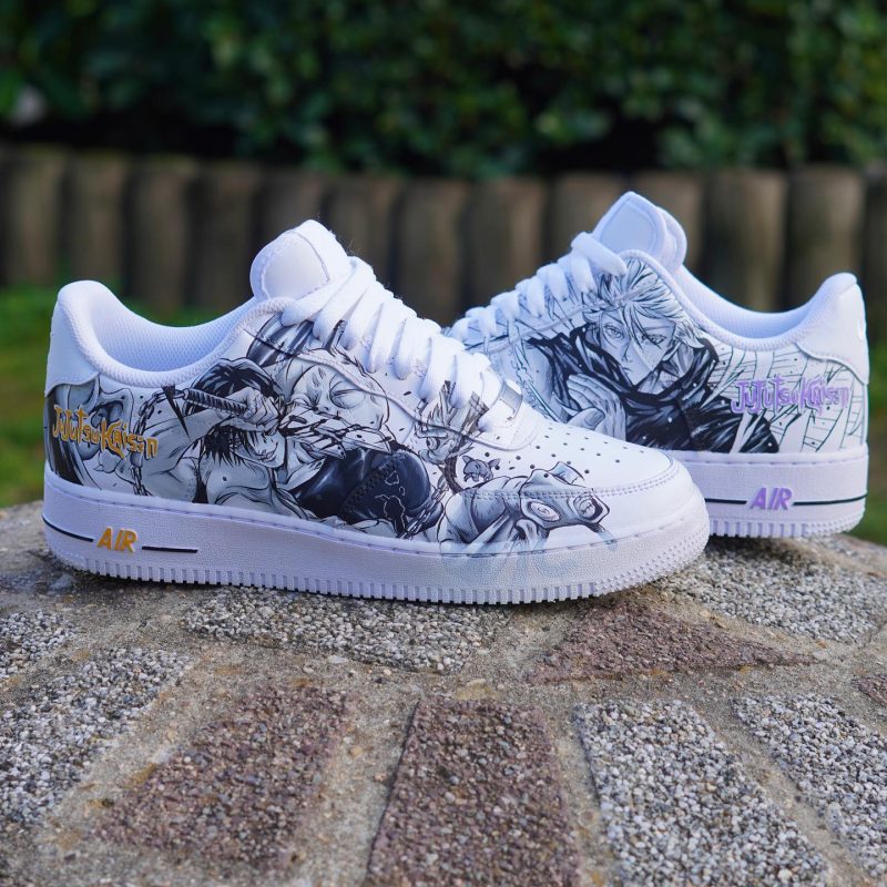 Jujutsu Kaisen - Toji x Gojo Air Force 1 Custom