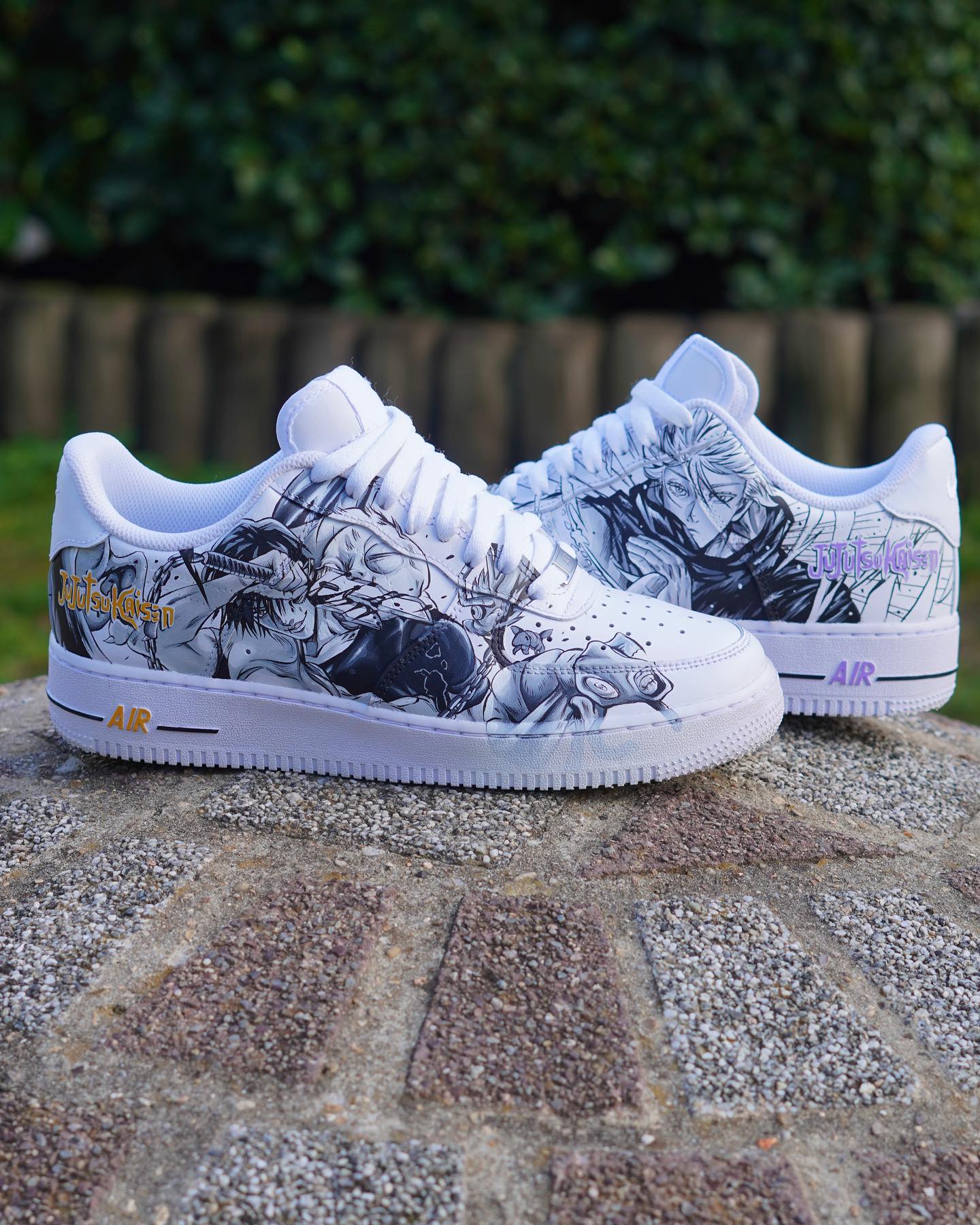 Jujutsu Kaisen - Toji x Gojo Air Force 1 Custom