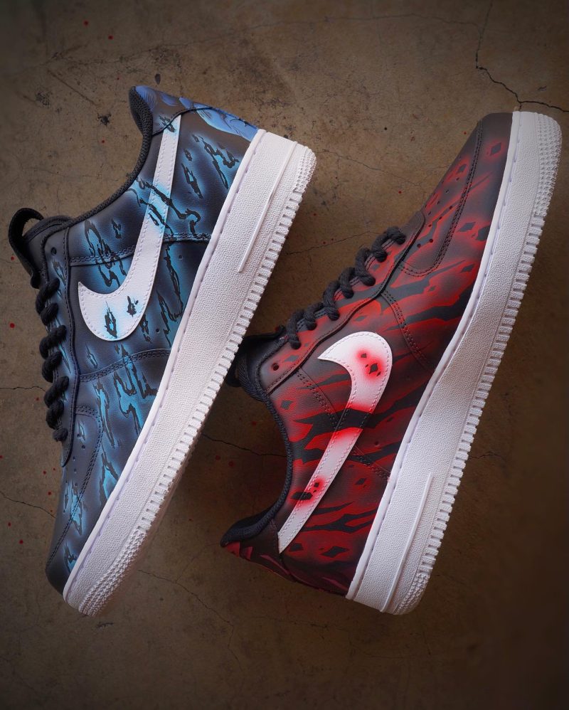 Jujutsu Kaisen - Yuta x Itadori Air Force 1 Custom - Image 5