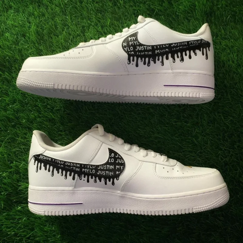Justin Mylo Air Force 1 Custom - Image 2